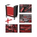 Performanceplus workshop trolley set P10 with 180 tools for 4 drawers - PERFORMANCEplus workshop trolley - 1