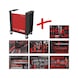 Performanceplus workshop trolley set P10 with 397 tools for 7 drawers - PERFORMANCEplus workshop trolley - 1