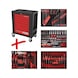 Performanceplus workshop trolley set P15 with 180 tools for 4 drawers - PERFORMANCEplus workshop trolley - 1