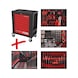 Performanceplus workshop trolley set P15 with 241 tools for 4 drawers - PERFORMANCEplus workshop trolley - 1
