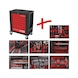 Performanceplus workshop trolley set P15 with 397 tools for 7 drawers - PERFORMANCEplus workshop trolley - 1