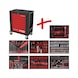 Performanceplus workshop trolley set P15 with 403 tools for 7 drawers - PERFORMANCEplus workshop trolley - 1