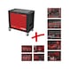 Performanceplus workshop trolley set P20 with 706 tools for 7 drawers - PERFORMANCEplus workshop trolley - 1