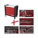 Performanceplus workshop trolley set P25 with 285 tools for 4 drawers - PERFORMANCEplus workshop trolley - 1