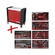 Performanceplus workshop trolley set P25 with 416 tools for 6 drawers - PERFORMANCEplus workshop trolley - 1