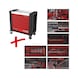 Performanceplus workshop trolley set P25 with 510 tools for 7 drawers - PERFORMANCEplus workshop trolley - 1