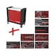 Performanceplus workshop trolley set P25 with 564 tools for 8 drawers - PERFORMANCEplus workshop trolley - 1