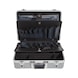 ABS hard-shell tool case with aluminium frame, 471 x 338 x 154 mm - ABS hard-shell case - 1
