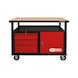 Mobile workbench with 3 drawers and 1 door - Workbench - 1