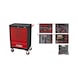 ECOline BLACK/RED workshop trolley with 7 drawers and 515 premium tools - ECOline workshop trolley - 1