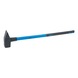 Sledgehammer with fibreglass handle, 5000 g 142.1210 - Sledgehammer - 1