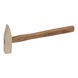 BRONZEplus locksmith's hammer 1000 g, with hickory handle - BRONZEplus locksmith's hammer - 3