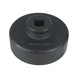 KS TOOLS 1 inch axle nut wrench, octagonal, short, 130 mm - 1 inch axle nut wrench - 1