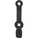 3/4 inch impact hex key with 2 striking surfaces, 26 mm - Impact ring spanner - 1
