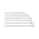 CHROMEplus double ring spanner set, XL, 7-piece - Double ring spanner set - 1