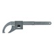 Hook wrench with nose, 30-200 mm - Articulated hook spanner Nose - 1