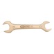 BRONZEplus sheet metal double open-end wrench 5/32x3/16 inch - BRONZEplus double open-end spanner - 1