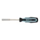 KS TOOLS 1/4 inch STAINLESS STEEL bit screwdriver, 206 mm - Drive unit (manually operated, socket wrench insert) - 1