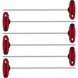 T-handle TX angle pin wrench set, 6-piece - T-handle angle pin wrench set - 1