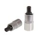 1/2 inch brake caliper bit socket, internal hexagon, 10 mm - Additional bit socket - 1