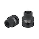 1/2 inch hex power socket, extra short, 11.0 mm - 1/2 inch hex power socket - 1