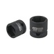 KS TOOLS 1/2 inch hex power socket, extra short, 21.0 mm - 1/2 inch hex power socket - 1