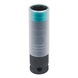 SlimPOWER 1/2 inch impact socket, 15 mm on hanger - SlimPOWER 1/2 inch impact socket, - 1
