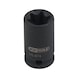 1/4 inch TX E-Kraft socket, short, E12 - 1/4 inch Torx E power socket - 1