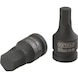 1/2 inch power bit socket hexagon socket, short, 10 mm - 1/2 inch power bit socket hexagon socket - 1