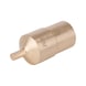 BRONZEplus hexagon socket bit socket 1/2 inch 12 mm - BRONZEplus bit socket - 1