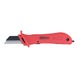Cable knife with protective insulation and replaceable blade, 189 mm - Cable knife - 1