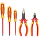 ERGOTORQUE VDE pliers and screwdriver set, 5-piece variant 1 - Pliers set - 1