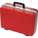 Hard-shell case, empty, red - ABS hard-shell case - 1