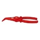 KS TOOLS Plastic telephone pliers with protective insulation, 195 mm - Telephone pliers - 1