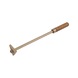 KS TOOLS BRONZEplus triangular plate scraper 420 mm - Scraper - 1