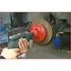 Wheel hub grinder set D: 160 mm, inner D: 75 mm, 4-piece - Wheel hub grinder - 2