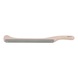 KS TOOLS Bodywork file blade holder for semi-circular (hollow) - Half-round file - 3