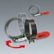 Oil filter band wrench, infinitely adjustable, D: 73-85 mm - Oil filter band wrench - 2