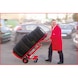 Professional tyre trolley, max. load capacity 150 kg - Tyre trolley - 2