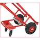 Professional tyre trolley, max. load capacity 150 kg - Tyre trolley - 3