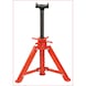 Performance steel spindle jack stand, 12 t, 456–710 mm - Support blocks - 3