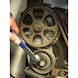 Tensioner pulley wrench, 34 mm - Tension roller wrench - 2