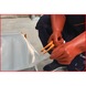Plastic clamp with protective insulation, large, 165 mm - Plastic clamp with protective insulation - 3