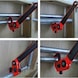 One-hand pipe wrench 1.1/2 inch with adjustable head - Pipe wrench - 3