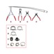 KS TOOLS Car hose clamp pliers set, 4 pieces - Pliers set - 3