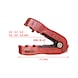KS TOOLS Multifunctional stripping tool, 0.2–0.8 mm - Stripping knife - 3