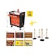 Workshop trolley e10,164 insulated tools for hybrid and electric vehicles - BRILLIANT TOOLS Tool trolley - 2