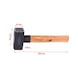 Mallet with hickory handle, 1250 g - Mallet - 3