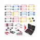 KS TOOLS 12/24V master diagnostic test and measurement cable set, 92 pieces - Multimeter accessories - 3