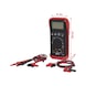 Digital multimeter incl. test probes and crocodile clips - Multimeter - 3